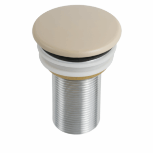 Korek Umywalkowy Klik-Klak Beżowy / Khaki Mat – Aquaterris